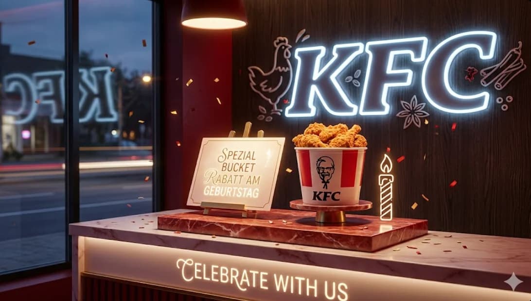 KFC Geburtstagsdeal