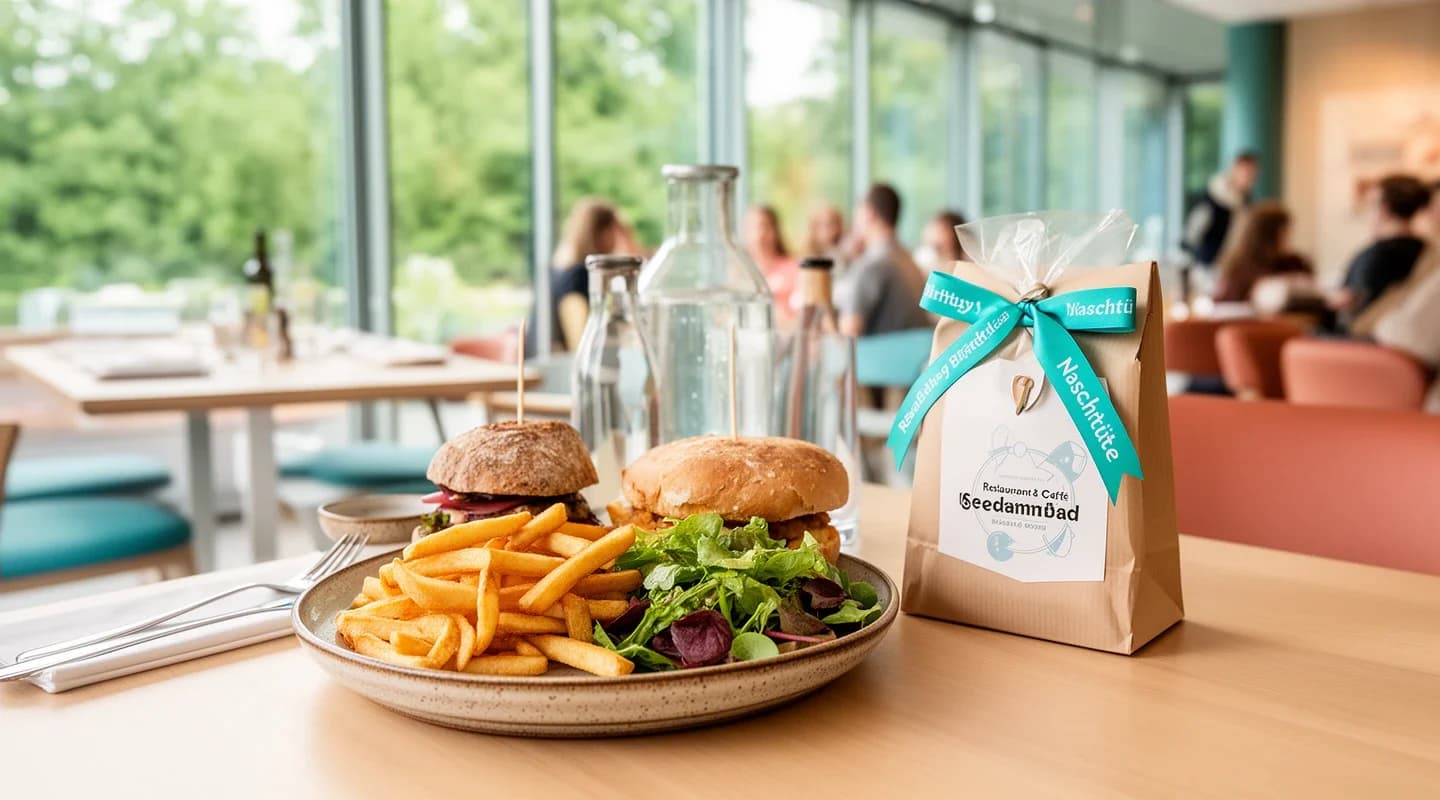 Restaurant & Café im Seedammbad - Bad Homburg vor der Höhe